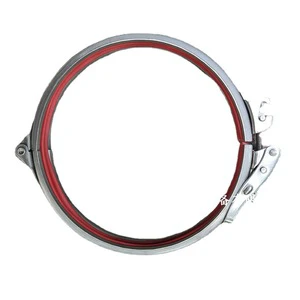 Factory Direct Sales Full Size Custom Adjustable Pipe Clamp Hose Clamp Quick Release Round Pipe Clamp Stainless Steel