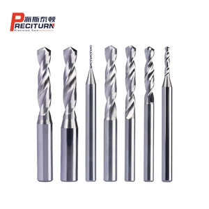 High Quality Coated Drill Bits Tungsten Carbide Drill Bits Internal Coolant Option Carbide Drill Bits For CNC Machine Tools