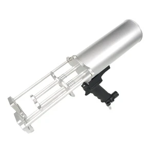 Factory Direct 600ML 1:1 2K Pneumatic Caulking Gun Two Component Dual Cartridge Adhesive Dispensing Gun for Industrial Epoxy