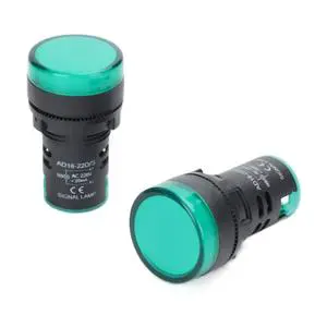 220V multi-color optional indicator light LED power indicator light AD16-22D AC/DC signal light