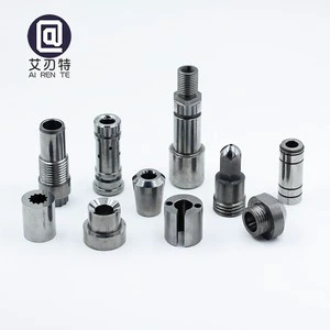 YG8 Tungsten Carbide Wear Resistant Part Carbide Round Threaded Sleeve Bushing Custom Thread Parts