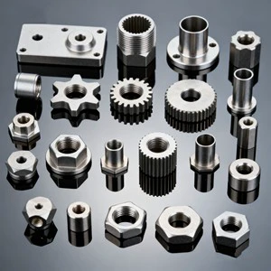 Custom CNC Machined Stainless Steel Parts Custom Stainless Steel Nuts & Splined Parts Precision CNC Turning & Milling Services