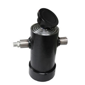 Flange Piston Hydraulic Cylinder Oil Pump Power