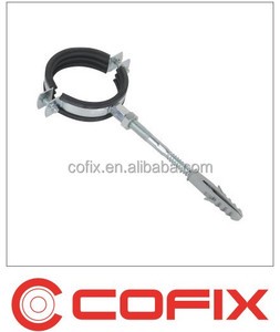 Steel Pipe Clamp with Wooden Screw