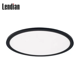 Commercial Suspended Hanging Frameless Smart Circular Smd Backlit Honeycomb Led Dob Panel Ceiling Light 3cct Surface