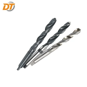DT Milled Morse Taper Shank Twist Drill Bit DIN345 HSS Cobalt Drill Bit ODM/OEM Customized Metal Drilling