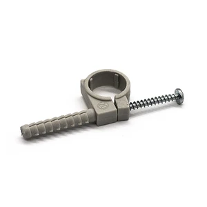 Nylon Pipe Clamp With 12 Mm Screw For Secure Fastening Applications