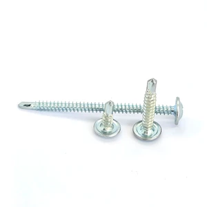 Hot Selling High-quality Zinc Coated Fine Thread Self-Drilling Screws Self-Tapping Wafer Head Screw Metric Inch Stainless Steel