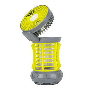 DREAMS'LIGHT 3-IN-1 LED Camping Lantern With Mosquito Killer And Fan Outdoor Bright Rechargeable Light CE RoHS Certified