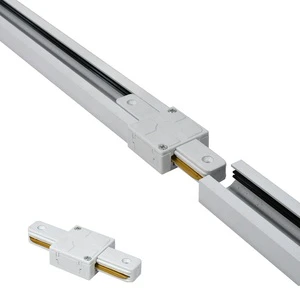 Hot Sale Aluminum 1M 1.5M 2M White Black Track Lighting System 2/3 /4 Wires Led Track Rail for Commercial Spotlight