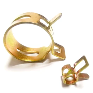 4-22mm Pipe Clamps Spring Metal Clamp Hose Clip Clamps