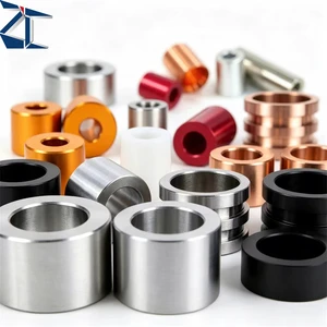 Factory Direct Aluminum Nylon Stainless Steel Brass Bushing Bearing Shim Standoff Spacer Unthreaded Spacer Round Unthread Spacer