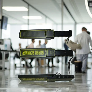 Industrial GP-3003B1 Handheld Metal Detector Wand Durable Plastic Construction with High Sensitivity for Gold & Water Detection