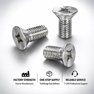 114° Countersunk Square Neck Bolts Stainless Steel 304/316 ANSI Food Grade Marine Fasteners