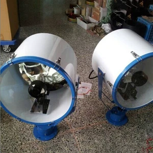 TG28-B Marine High Performance 2000W IP56 Stainless Steel Can Be Rotated Waterproof Ship Halogen Search Light
