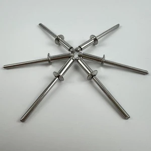 Open-End Pop Rivet Blind Rivets Manufacturer in Stainless Steel Heat Resistant Grade Class 4.8 6.8 Sizes 2.4mm 3.2mm 4.0mm 4.8mm