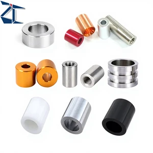 High Precision Bushing Standoff Spacer Bearing Shim Aluminum Nylon Stainless Steel Brass Unthreaded Spacer Round Unthread Spacer