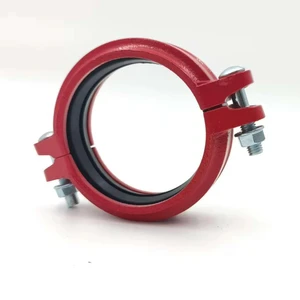High-Pressure Essential Stainless Steel Pipe Fittings Connection Clamp Efficient Plumbing Solutions Casting Technics Painted