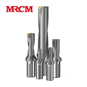 MRCM Custom Manufacture Cnc Lathe Machine Tool Tools 50Mm C25 3D25 Indexable Carbide Insert U Drill Drills Bits for Drilling