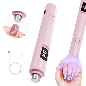 3 in 1 Function with cat Eye Magnet 20s/60s Timer Mini 10w Clip Led Lamp Pour Nails Art for Nails Salon