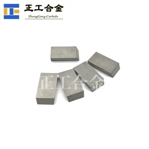 Zhuhzhou Factory Sintered Tungsten Carbide Brazed Tips 28*6*17mm Stone Cutting Tips Rock Drill Bit for Mining/Turning Tools