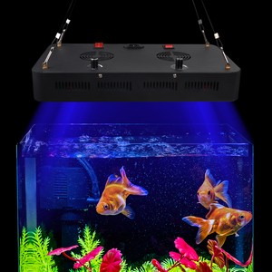 120W Full Spectrum UV Marine LED Aquarium Lighting Dimmable Reef Light for Coral Growth