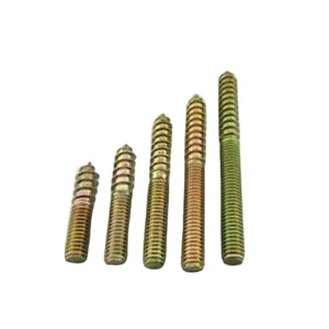 Tapping Screw Double Head with Pointed Screw Stud Hanger Bolts