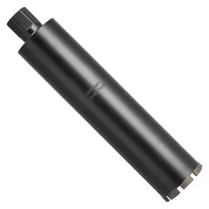 High-Precision 3-1/2 Inch Diameter Drill Bit for Masonry Concrete 14 Inch Drilling Depth 1-1/4 In-7 Internal Thread Wet