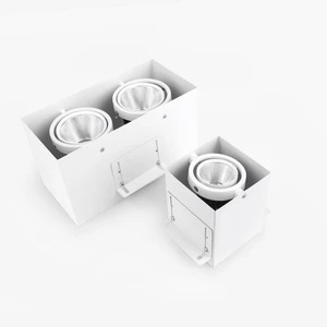 Modern 12W LED Downlight Anti-Glare Adjustable Spotlight High Quality Embedded Aluminum+PC High CRI 98 24-60 Beam Angle 3-Year