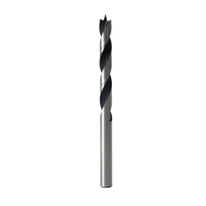 High Carbon Steel Edge Ground Wood Brad Point Drill Bits Precision Wood Hole Drilling