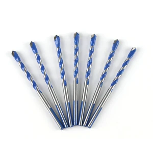 Ultimate Punching Multifunctional Tungsten Carbide Drill Bits 6/8/10/12/14mm for Tile Concrete Masonry Metal Hole Drilling