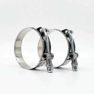 Stainless Steel 304 T Bolt Hose Clamp for Semi Truck
