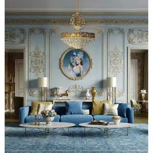 Customized Modern Design Decorative Fixture Fancy Lamps Hanging Crystal Hotel Project Chandelier