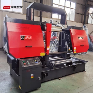 GB4265 Hydraulic Double Column Powerful Metal Band Saw Cutting Machine