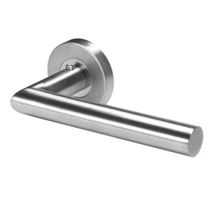Door Handle Set Stainless Steel Lock Interior Home Door Handle Lock Durable Lever Adjustable Latch Security WC/PZ/BB Interior