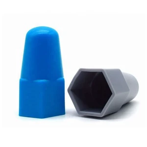 China factory wholesale M6 M8 M10 Plastic Domed Protective Bolt Covers Hex Nut Caps cover