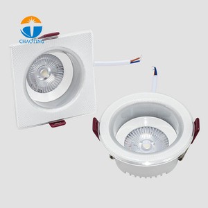New Design Adjustable CCT 3000K 4000K 6000K Customization RGBW Ambient Down Spot Lighting COB LED Downlights Indoor Use Multiple