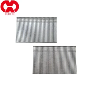 T-Head Finish Nails Straight, Adhesive Collation, 16-Ga Brads Galvanized T20, T25, T30, T32, T45, T50, T57, T64 for Stapler