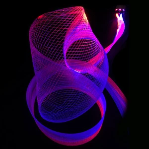 LED Fiber Optic Mesh Light Kits IP65 Waterproof CRI 85 6000K Daylight Dimmable Restaurant Ceiling Garden Tree