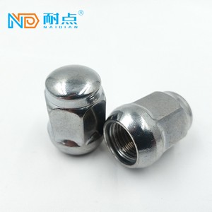 High Quality Modified Tire Bolt Nuts Zinc Plated Nickel Plated Automotive Wheel Lug Nuts Class 10.9/12.9