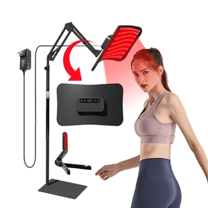 Red Light Therapy for Body, Infrared Light Therapy Panel Lamp with Stand, 660nm and 850nm Near Infrared Light Device