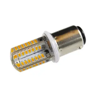 HoneyFly LED Corn Silicon Bulb 110V 3W BA15D Lamp for Sewing Machine 250LM Lamp Ceramic Warm White Cold White ROHS CE