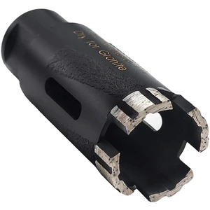 50mm Laser Welded Diamond Core Drill Bit 2 Inch Dry/Wet Hole Saw For Granite Marble Engineered Stone Countertop Masonry