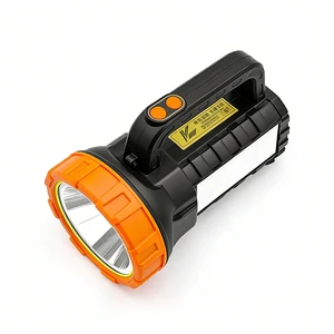 Portable Handheld Searchlight for Home and Outdoor Featuring Ultra Bright Lighting and Strong Rechargeable Battery