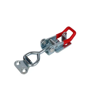 Pull Action Latch Toggle Clamp Red Vinyl Handle-220 Lbs Capacity-8pcs