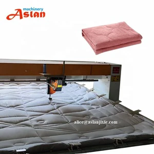 King Size Cotton Quilt Computerized Sewing Machine/ Single Head Moving Duvet Sewing Machine