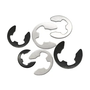E Type External Snap Ring DIN6799 Stainless Steel Shaft Retaining Ring M1.2 M2 M3 M4 M5 M6 M8 M10 M12 Axle Clip