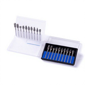 Tungsten Carbide Grinding Head Rotary File Carving Knife Drill Bit Root Carving Set Hardware Tools Masonry Drilling 52mm