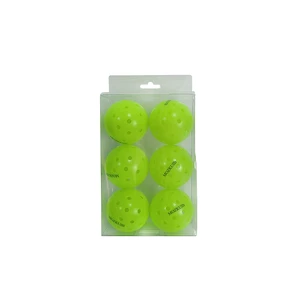 MOZKUIB USAPA Standard 40/26 Hole New Style Plastic Outdoor Indoor Pickle Ball Rotational Molding for Outdoor Indoor Sports
