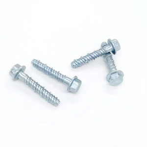 Hex Flange Head Masonry Screw Bolt Bolts Concrete Screw Anchor Masonry Anchor Cement Anchor